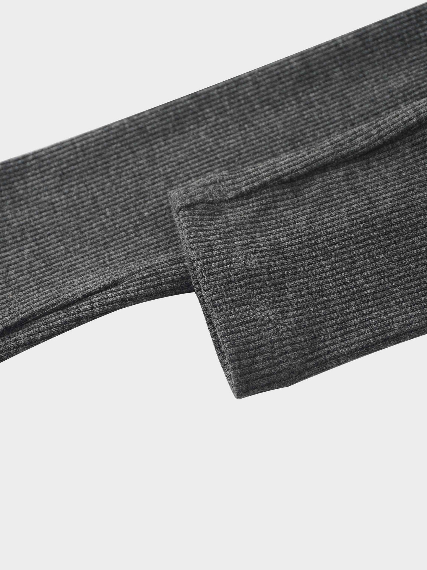 Ribbed Legging-Heather Grey
