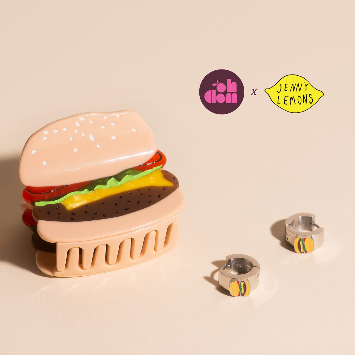 Pack: Burger Huggies and Claw Clip
