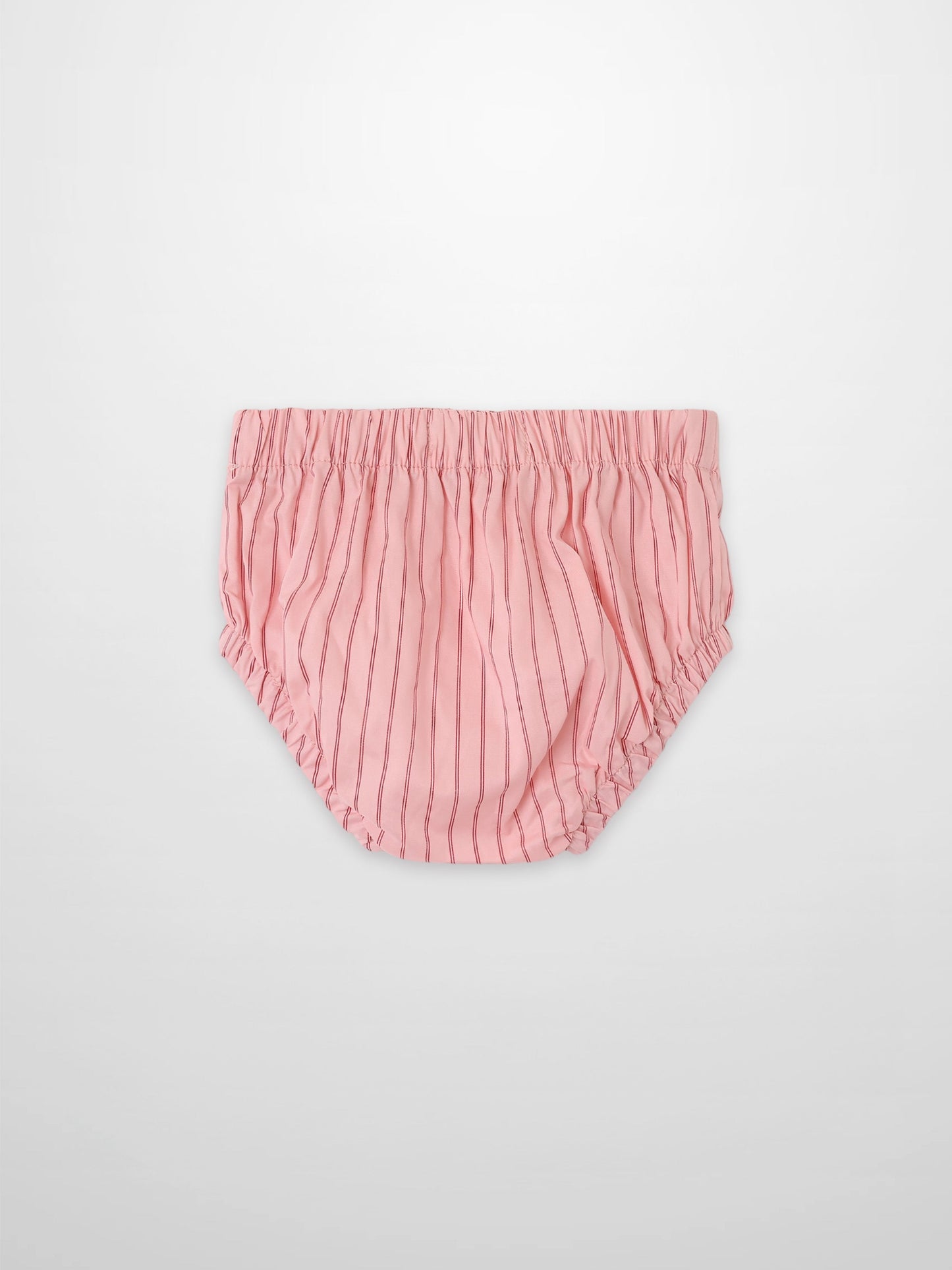 Striped Cotton Bloomers - Pink