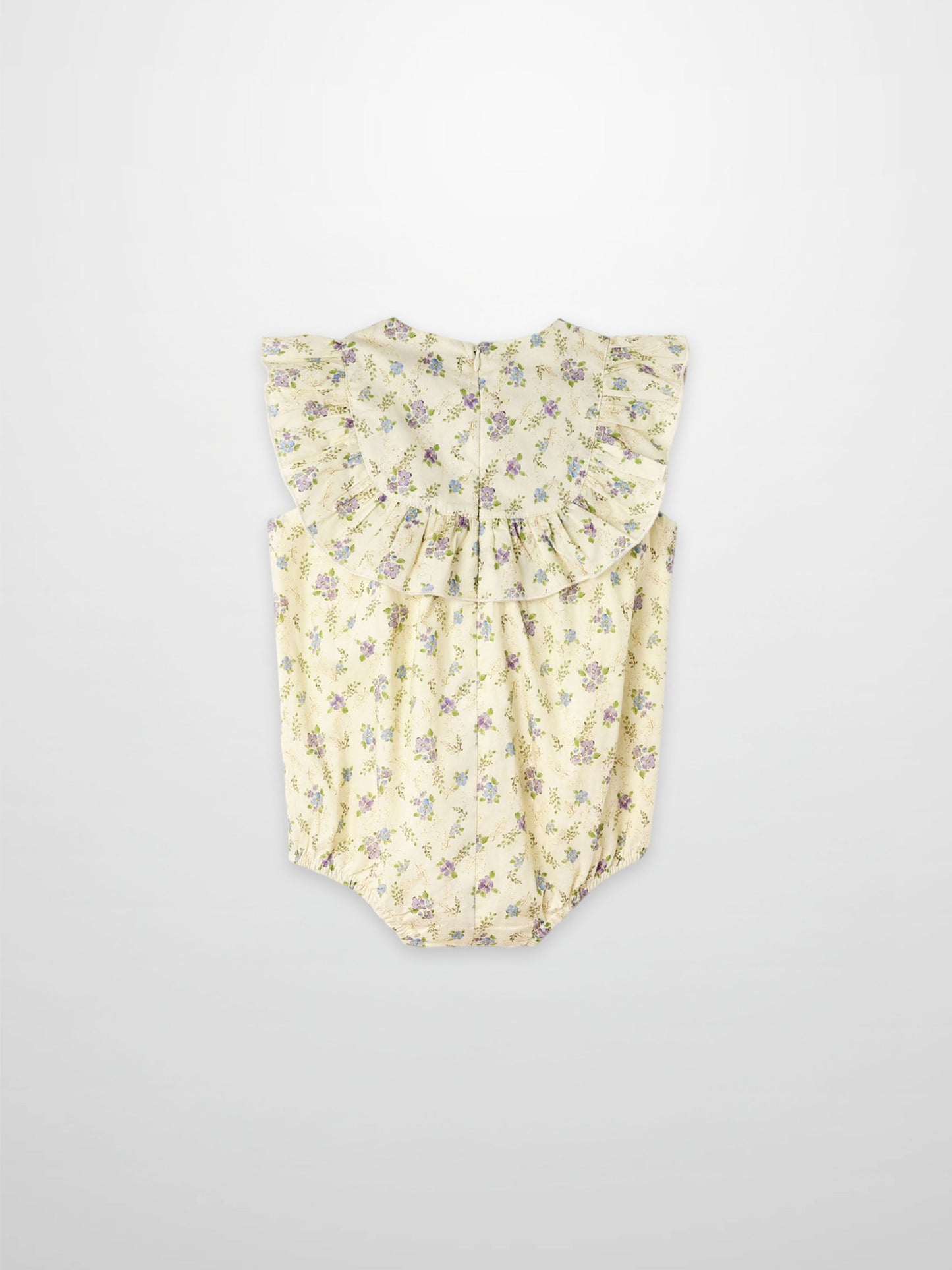 Ivory Flower Romper