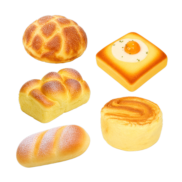 Squishy Bakery Series #1 Slow Rise Bread & Pastry Squishy – Choose Your Style