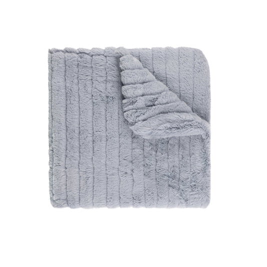 fur striped lovey - 16"x16"