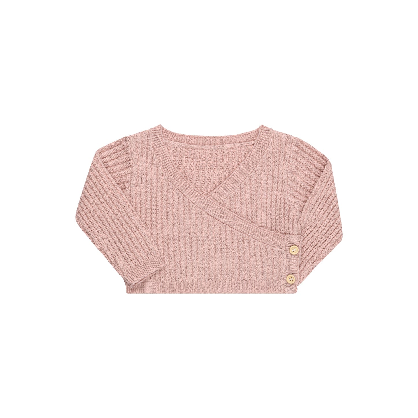 Ribbed Knit Kimono Cardigan