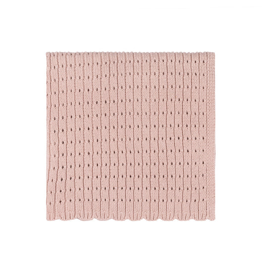 Pointelle Knit Blanket