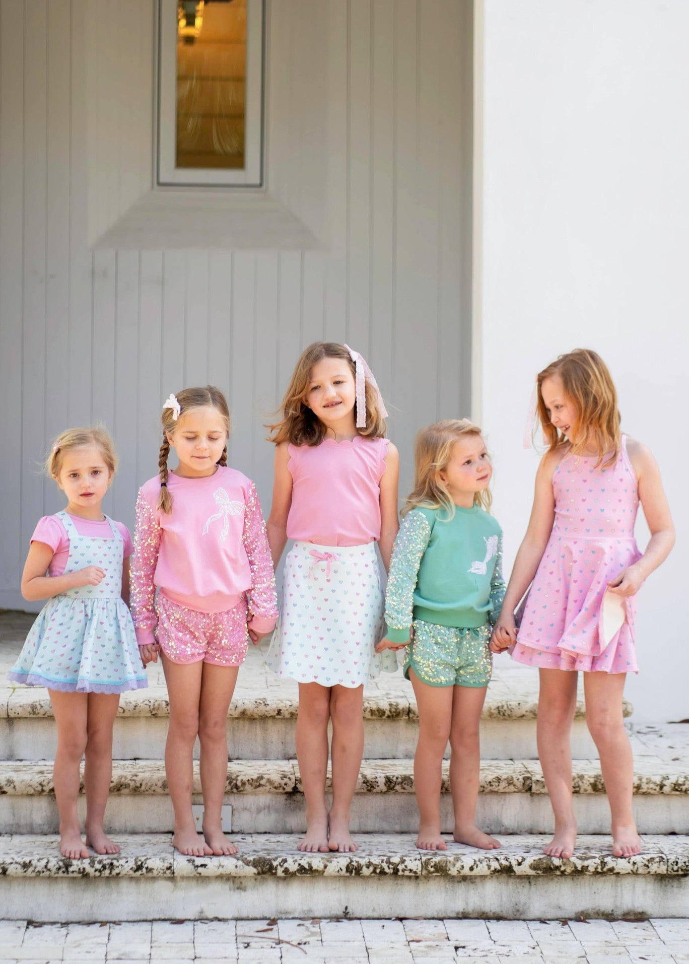 Candyland Skirted Romper Set