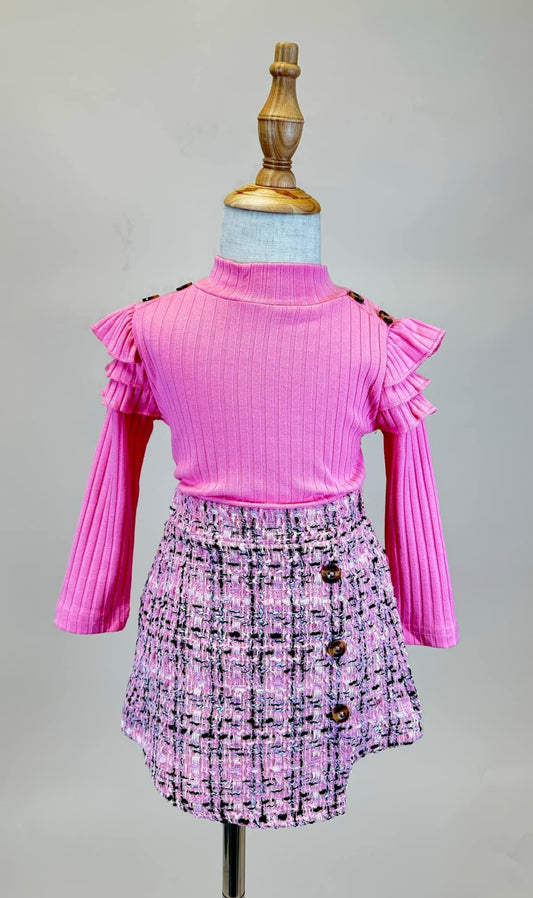 Pretty in Pink skirt set