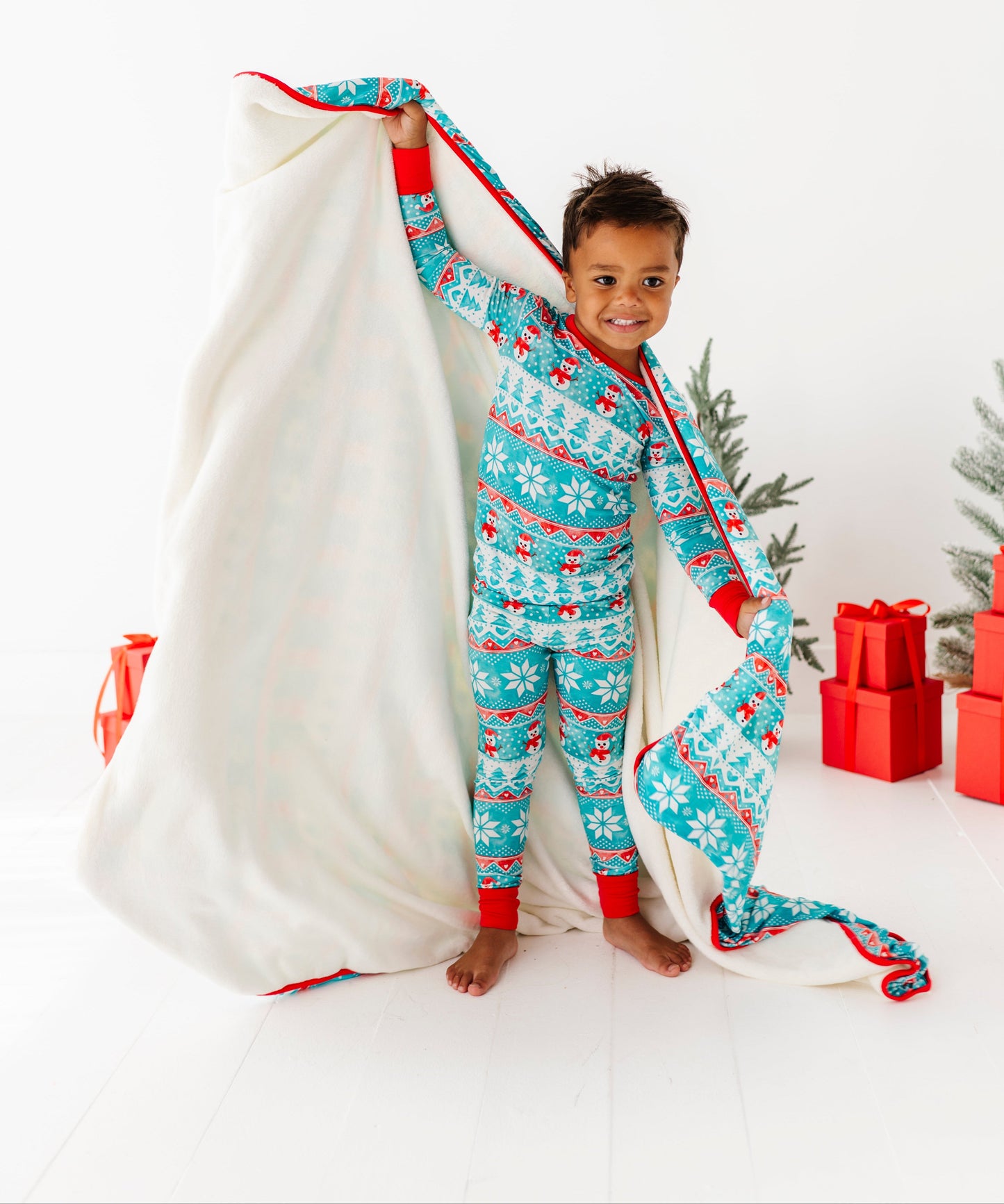 Frosty Fair Isle 2-Piece Pajamas
