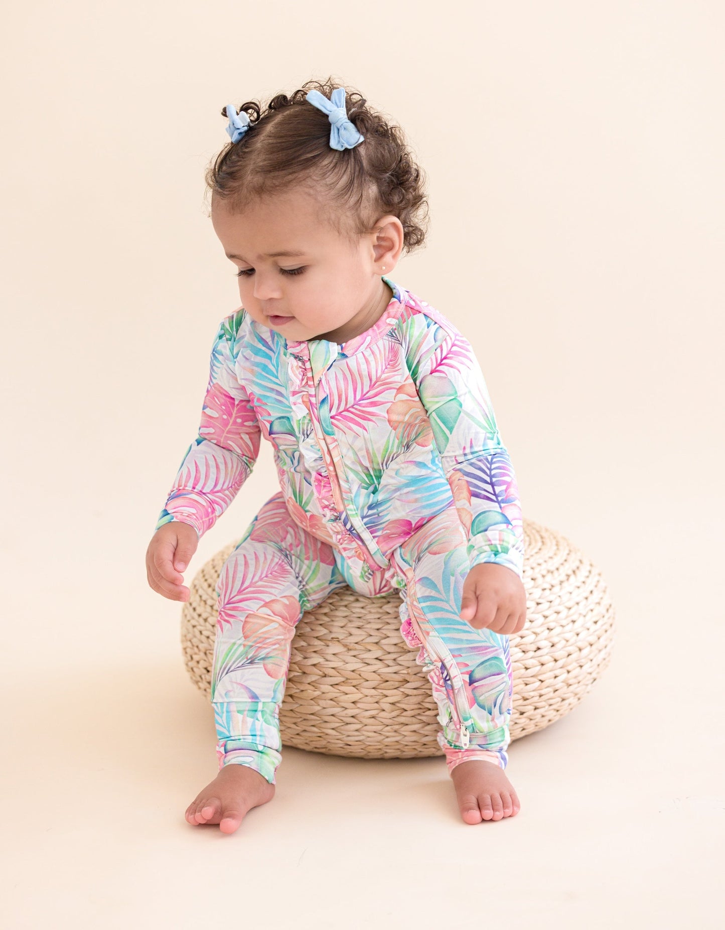 Lucia Ruffle Convertible Romper