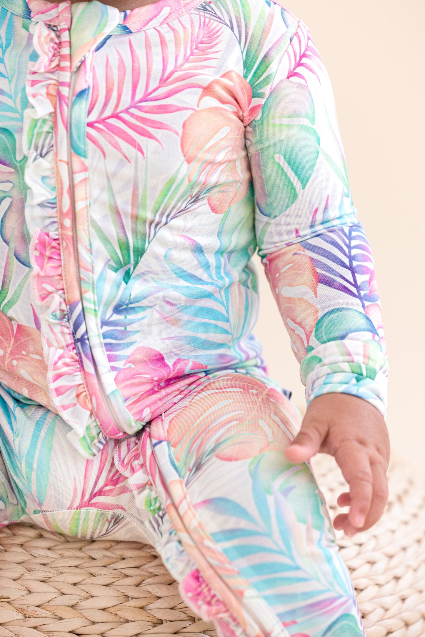 Lucia Ruffle Convertible Romper