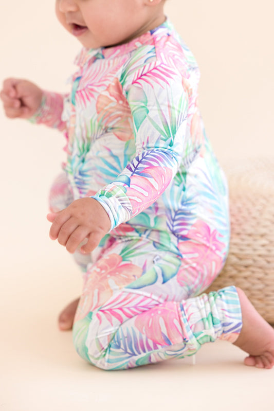 Lucia Ruffle Convertible Romper