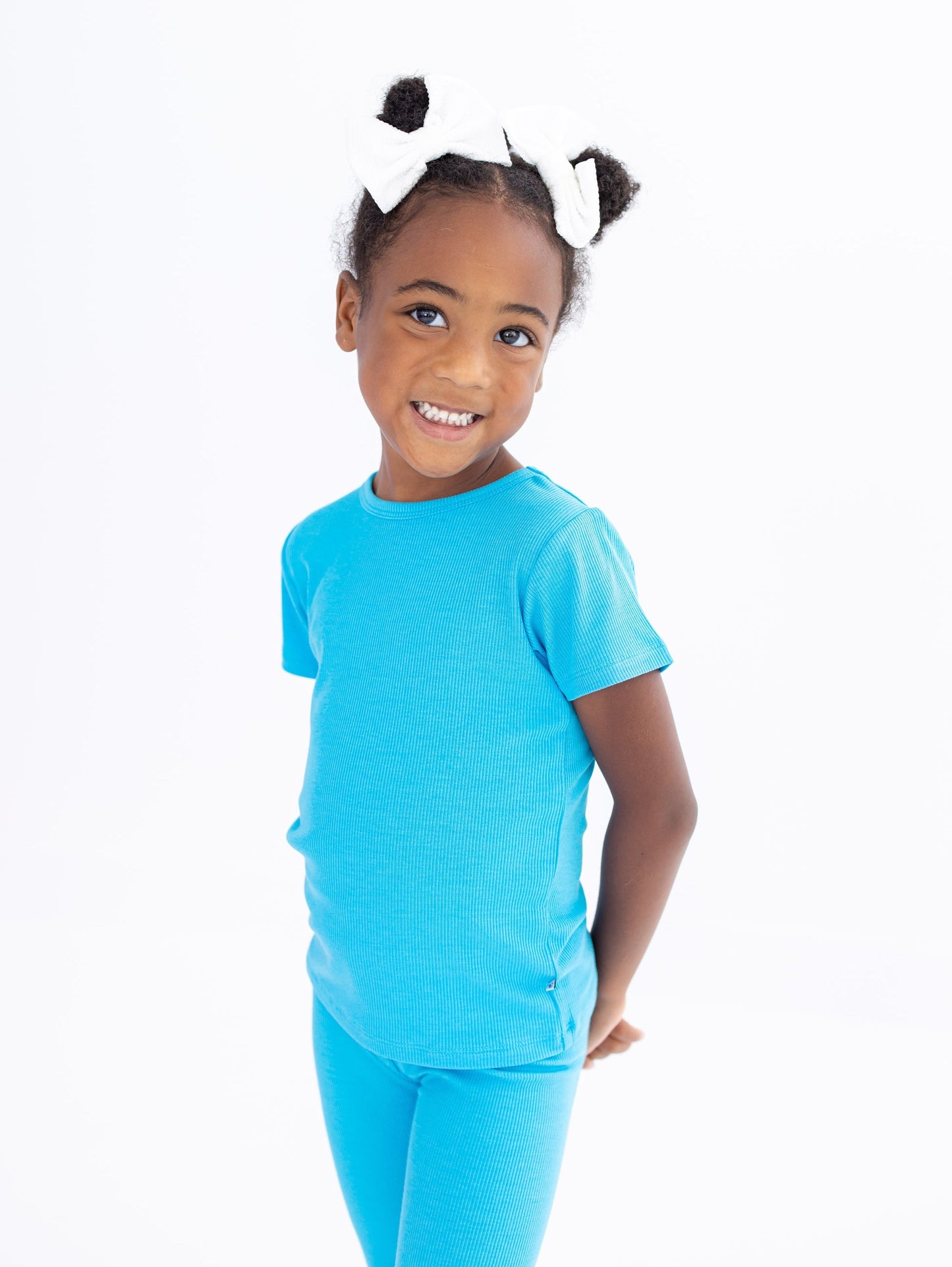 Aquarius Ribbed 2-Piece Pajamas
