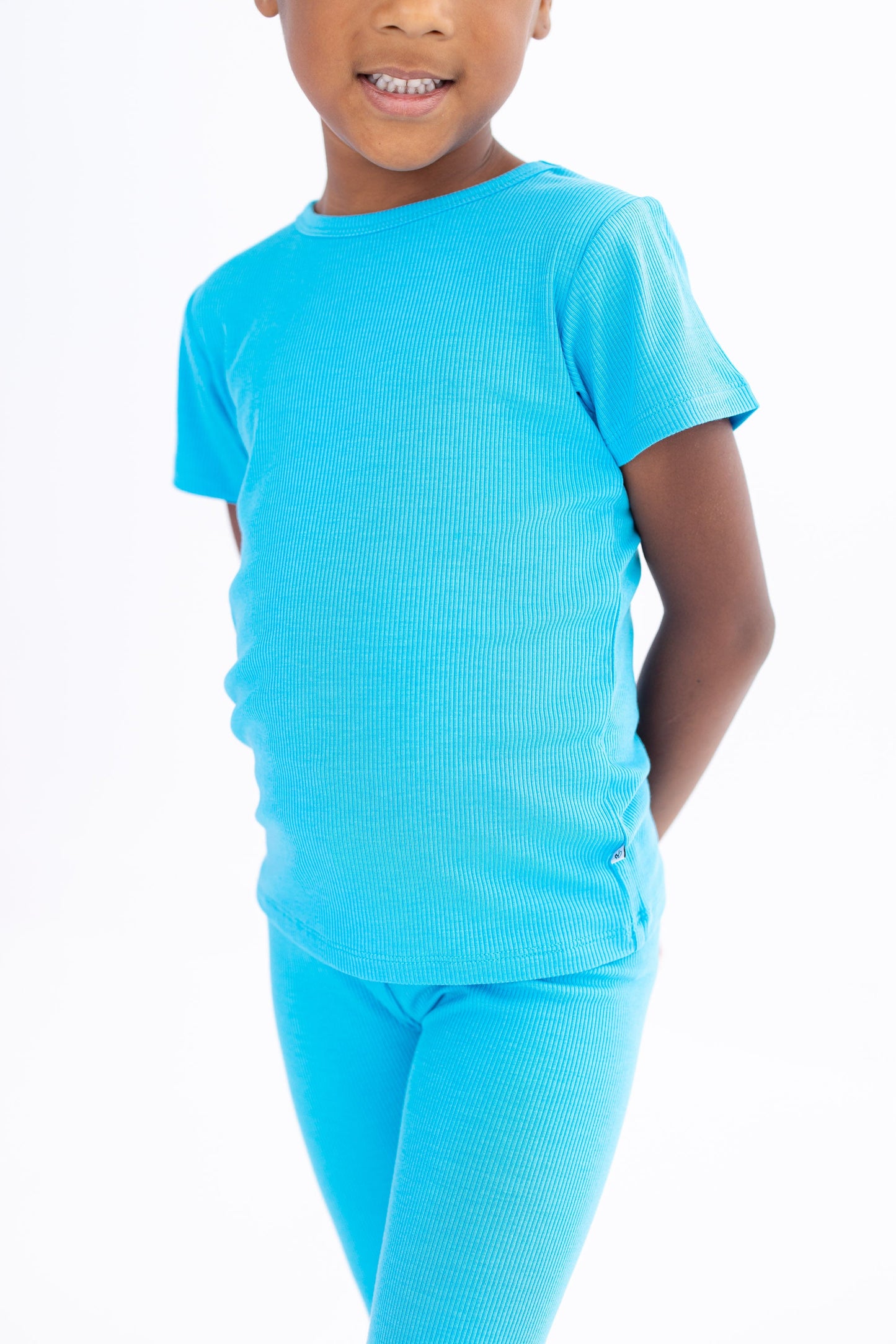 Aquarius Ribbed 2-Piece Pajamas