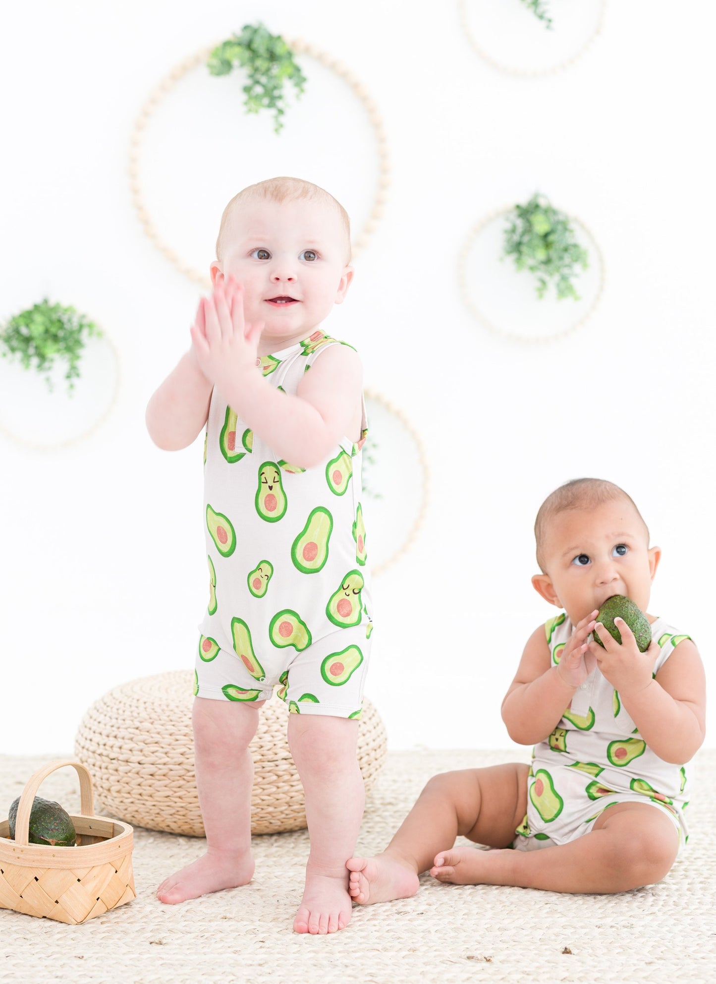 Avocado Shortie Romper