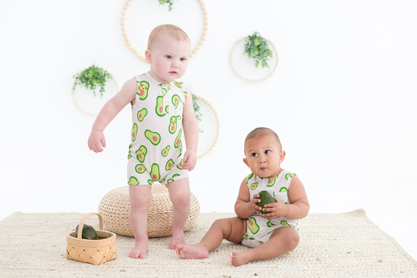 Avocado Shortie Romper