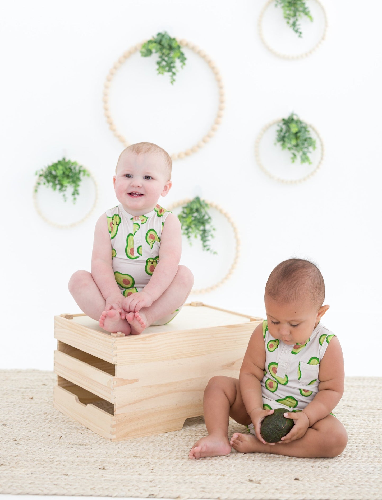 Avocado Shortie Romper