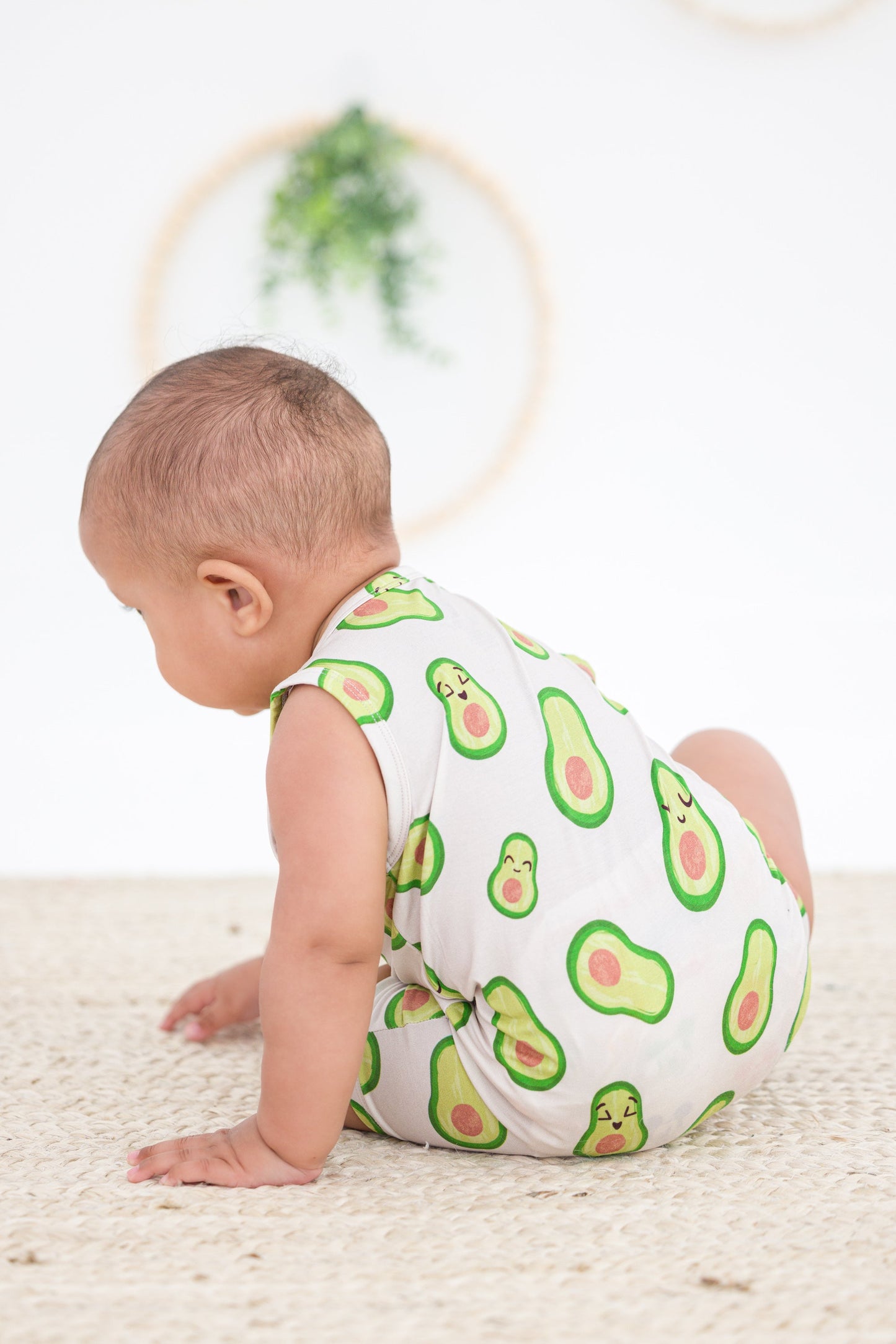 Avocado Shortie Romper