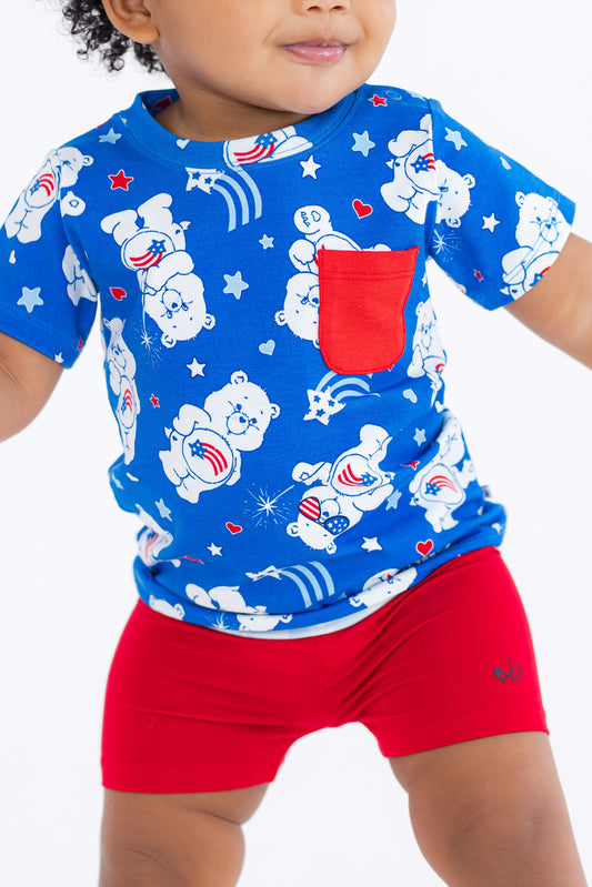 Care Bears™ America Cares Bamboo/Cotton Pocket T-Shirt