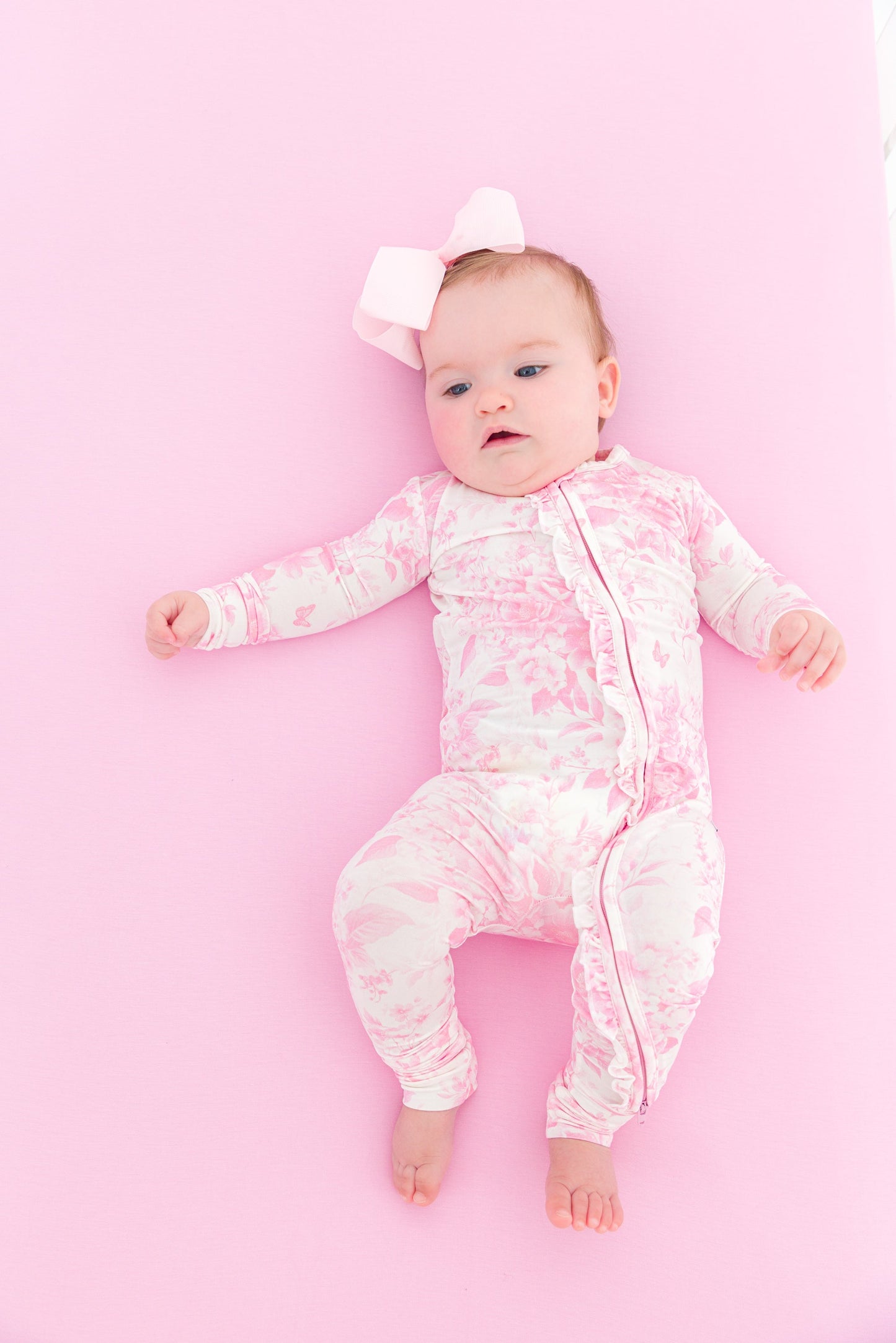 Blush Crib Sheet