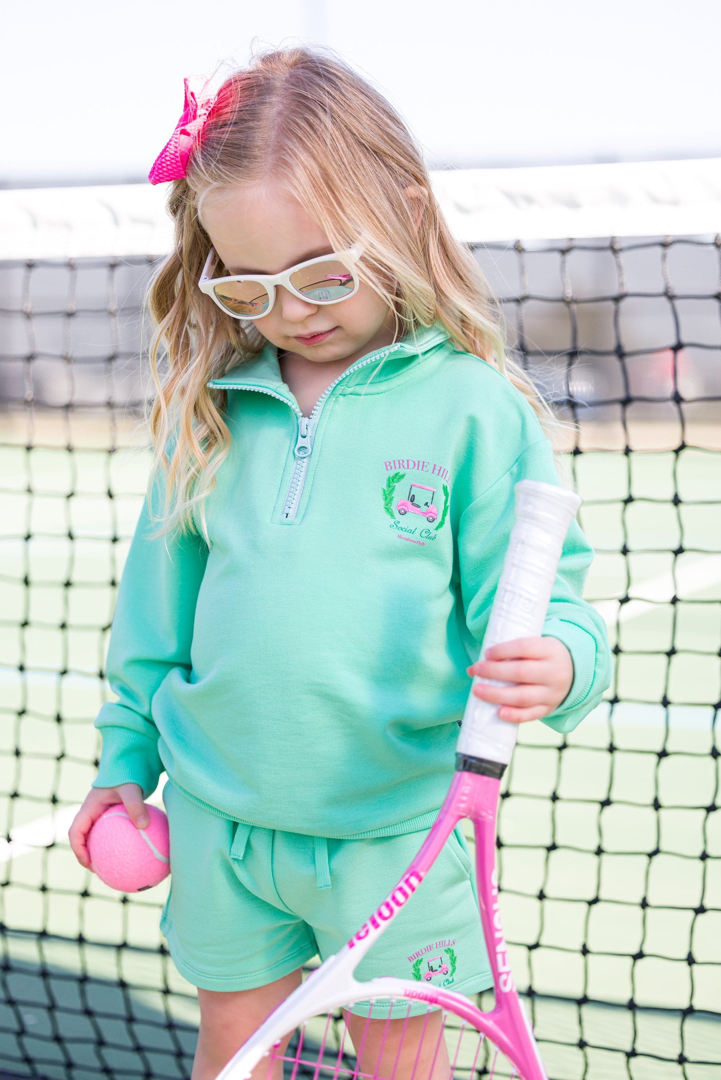 Birdie Social Club Half-Zip Sweatshirt