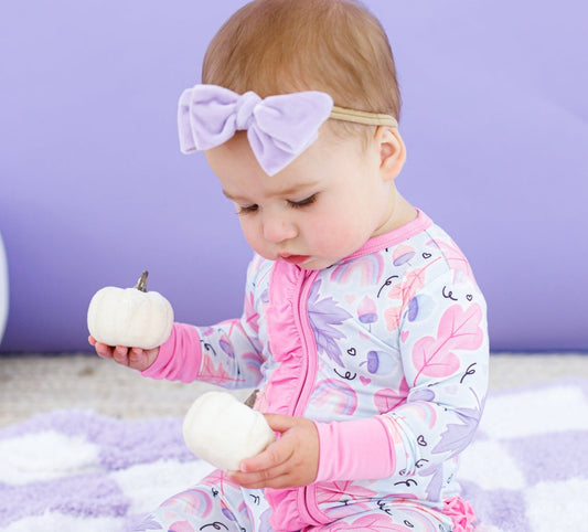 Lavender Velvet Headband
