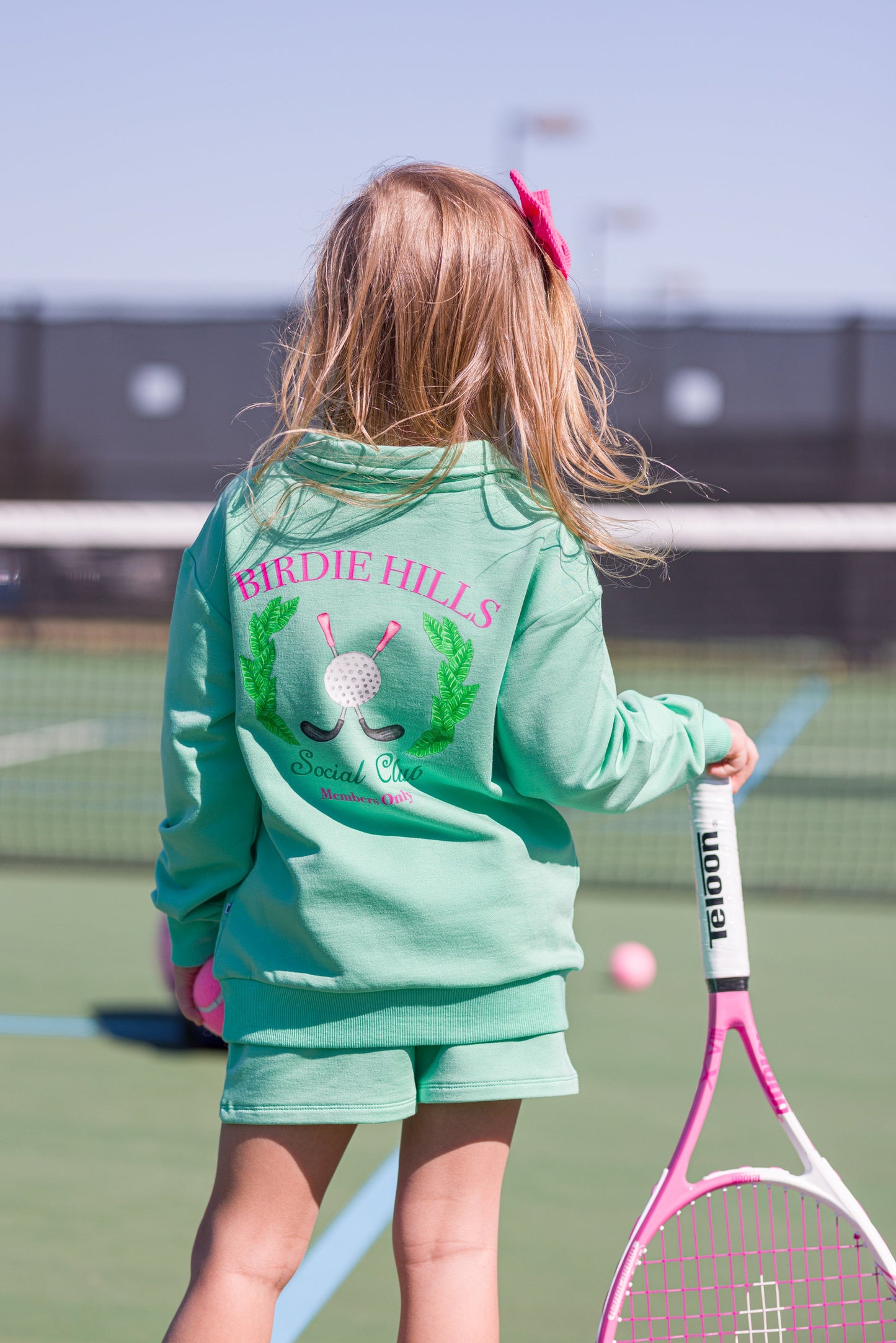 Birdie Social Club Half-Zip Sweatshirt