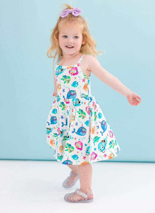 Splash Birdie Dress