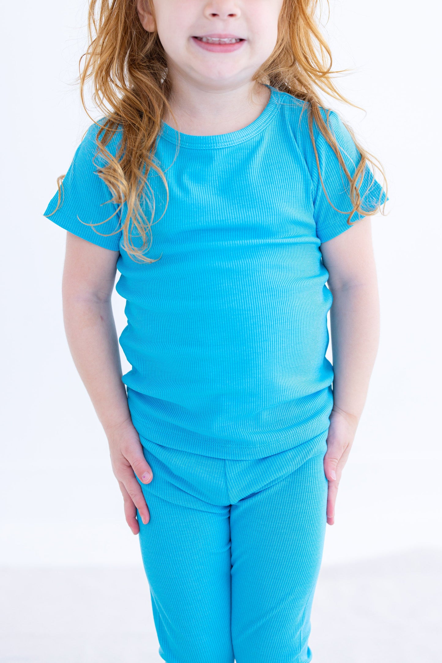 Aquarius Ribbed 2-Piece Pajamas