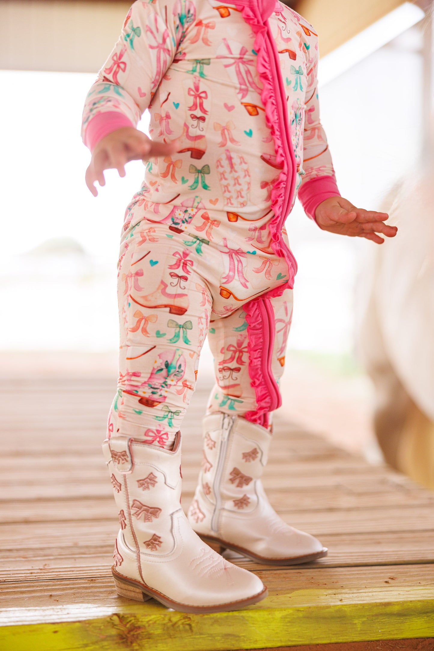 Dolly Ruffle Convertible Romper