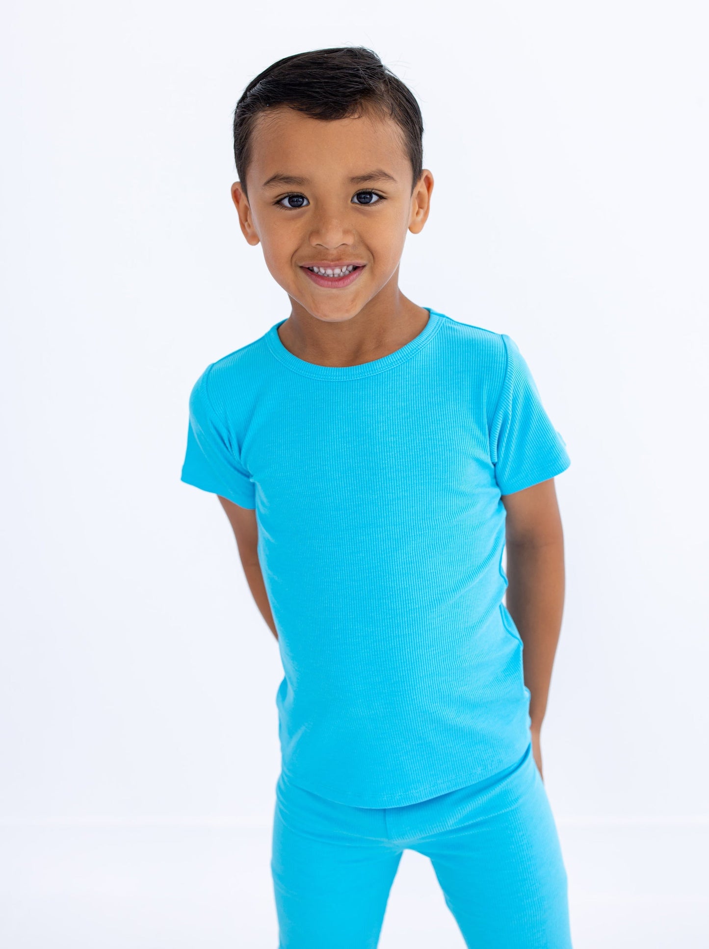 Aquarius Ribbed 2-Piece Pajamas