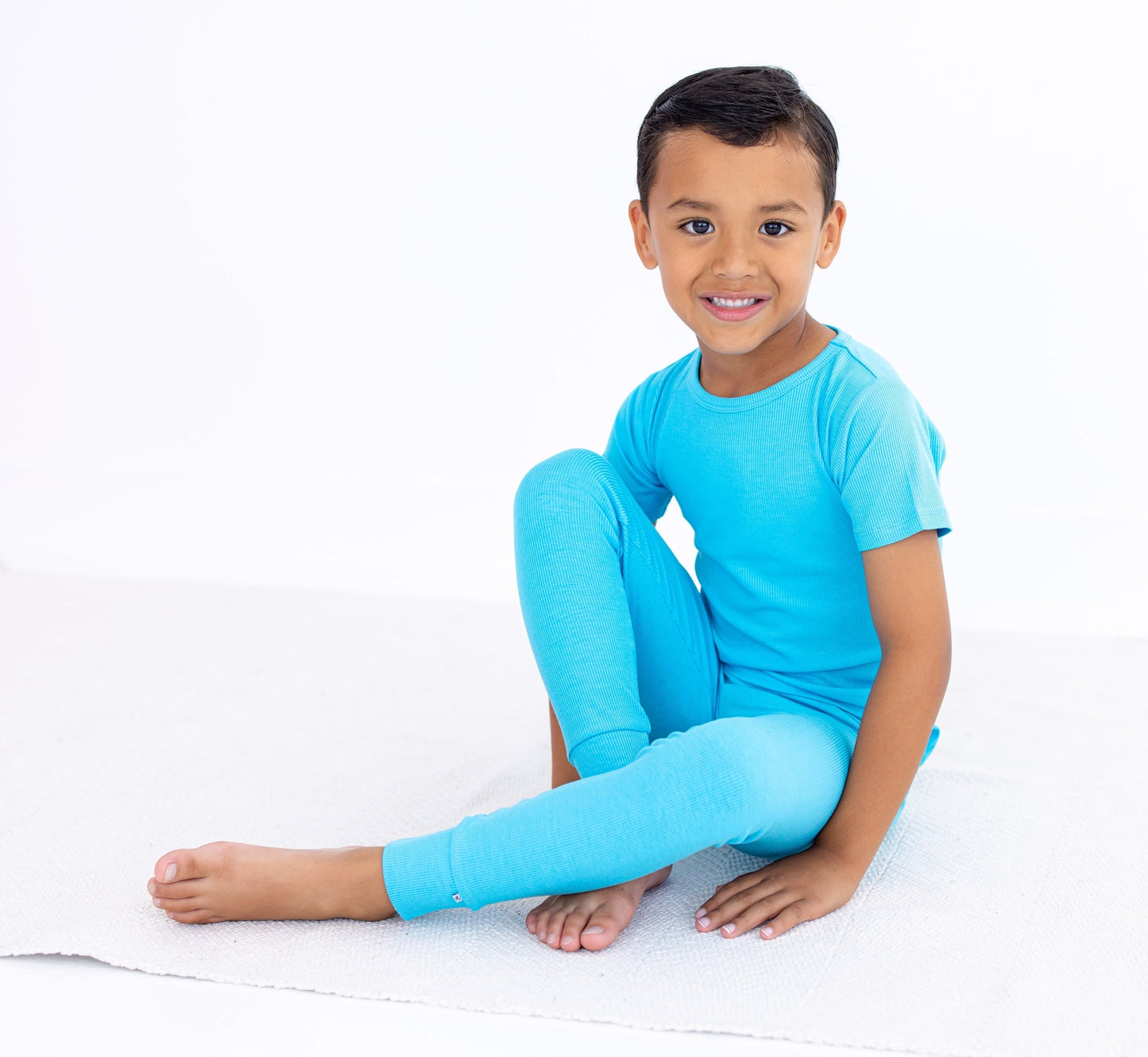 Aquarius Ribbed 2-Piece Pajamas