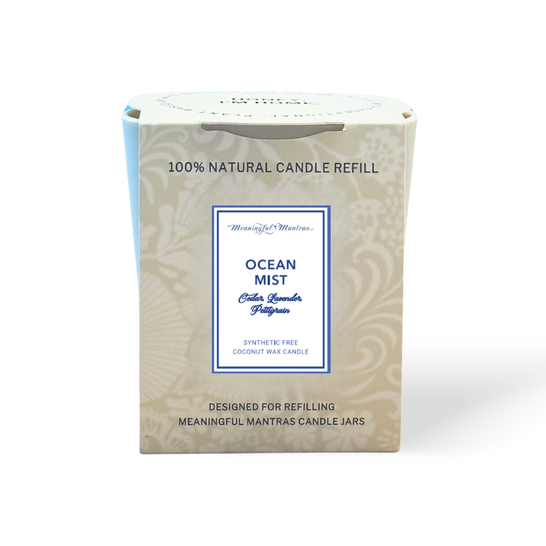 Ocean Mist Natural Candle 8oz Kaia Collection Refill