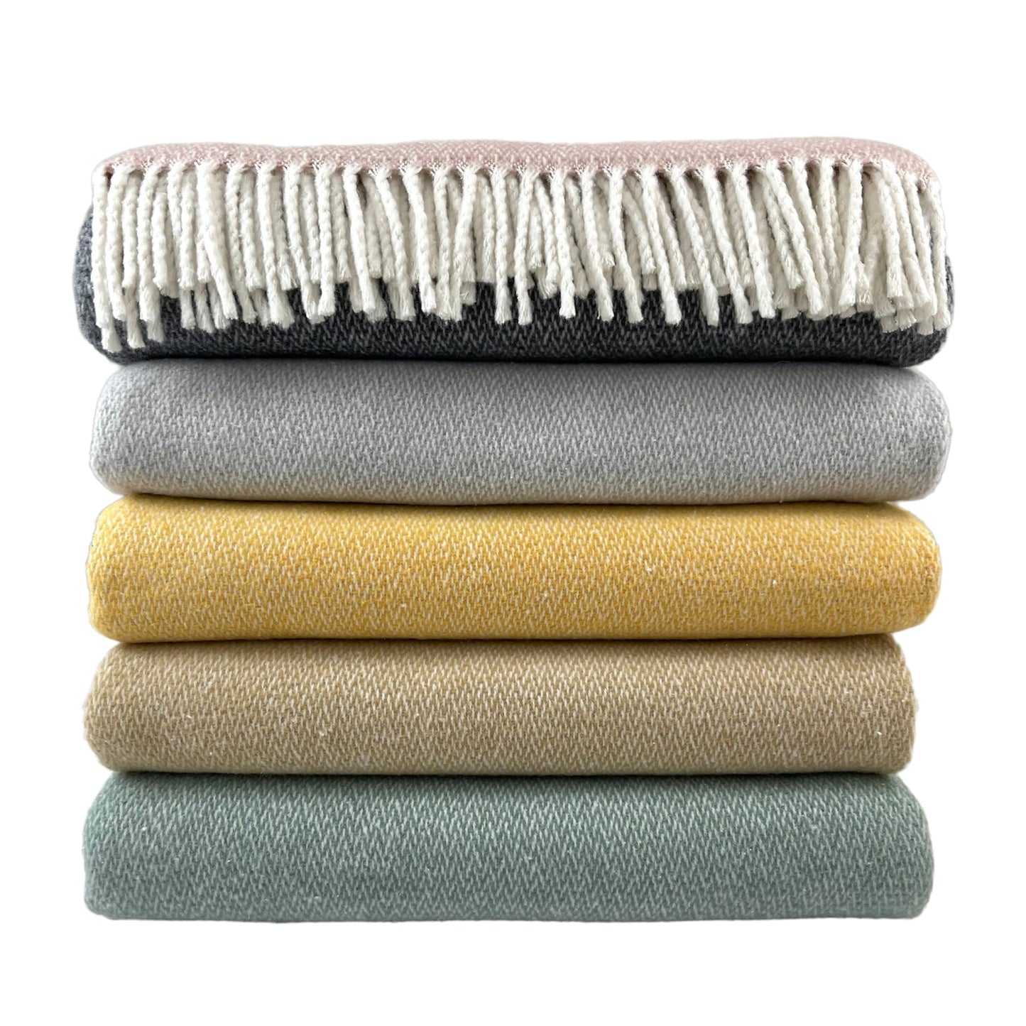 Mini Herringbone Throw - 55" x 70"