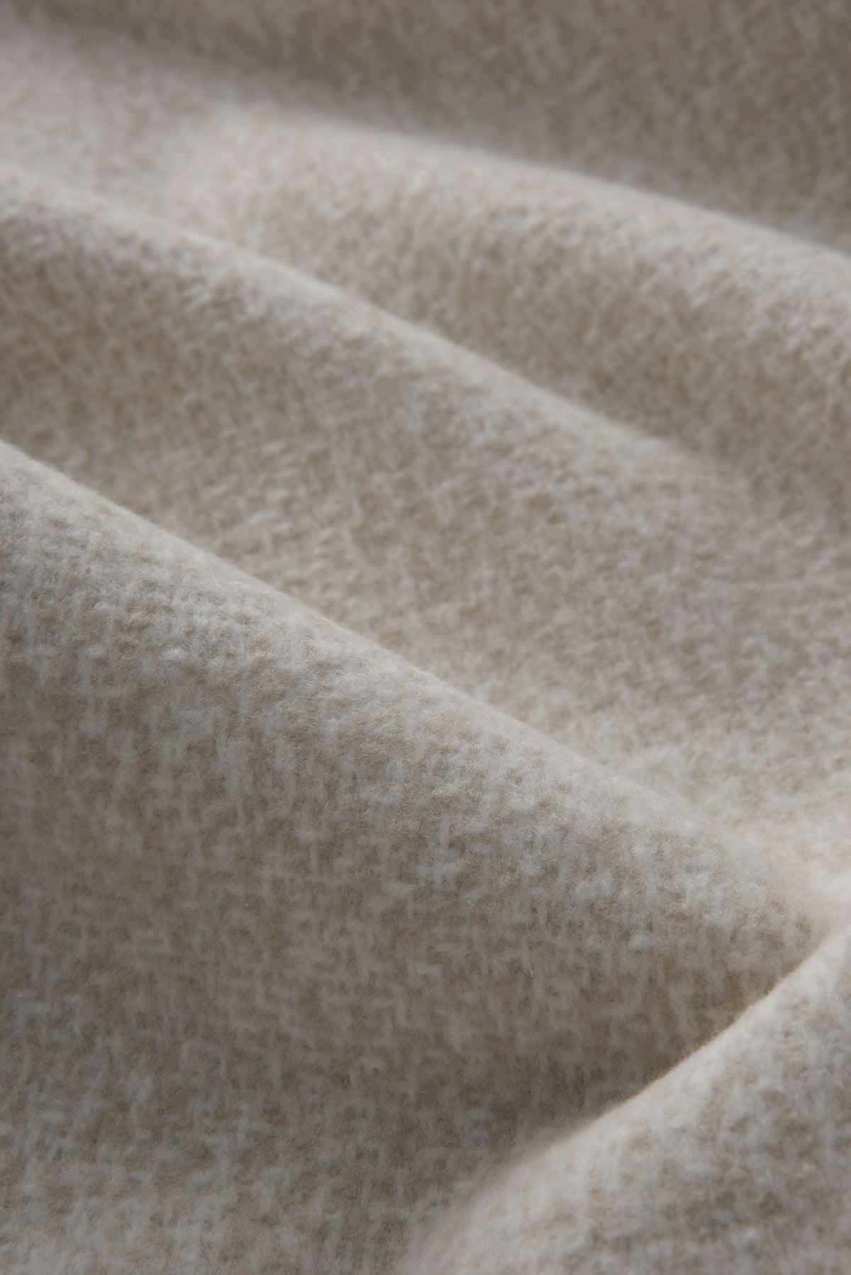 Tweed Weave Throw with Fringe