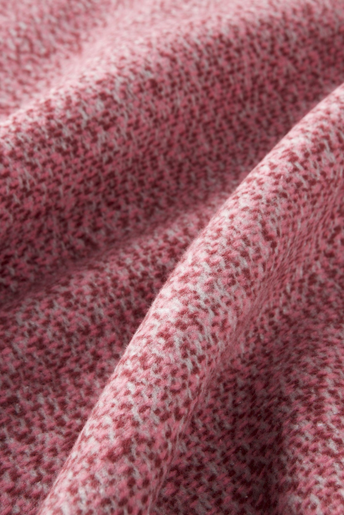 Tweed Weave Throw with Fringe