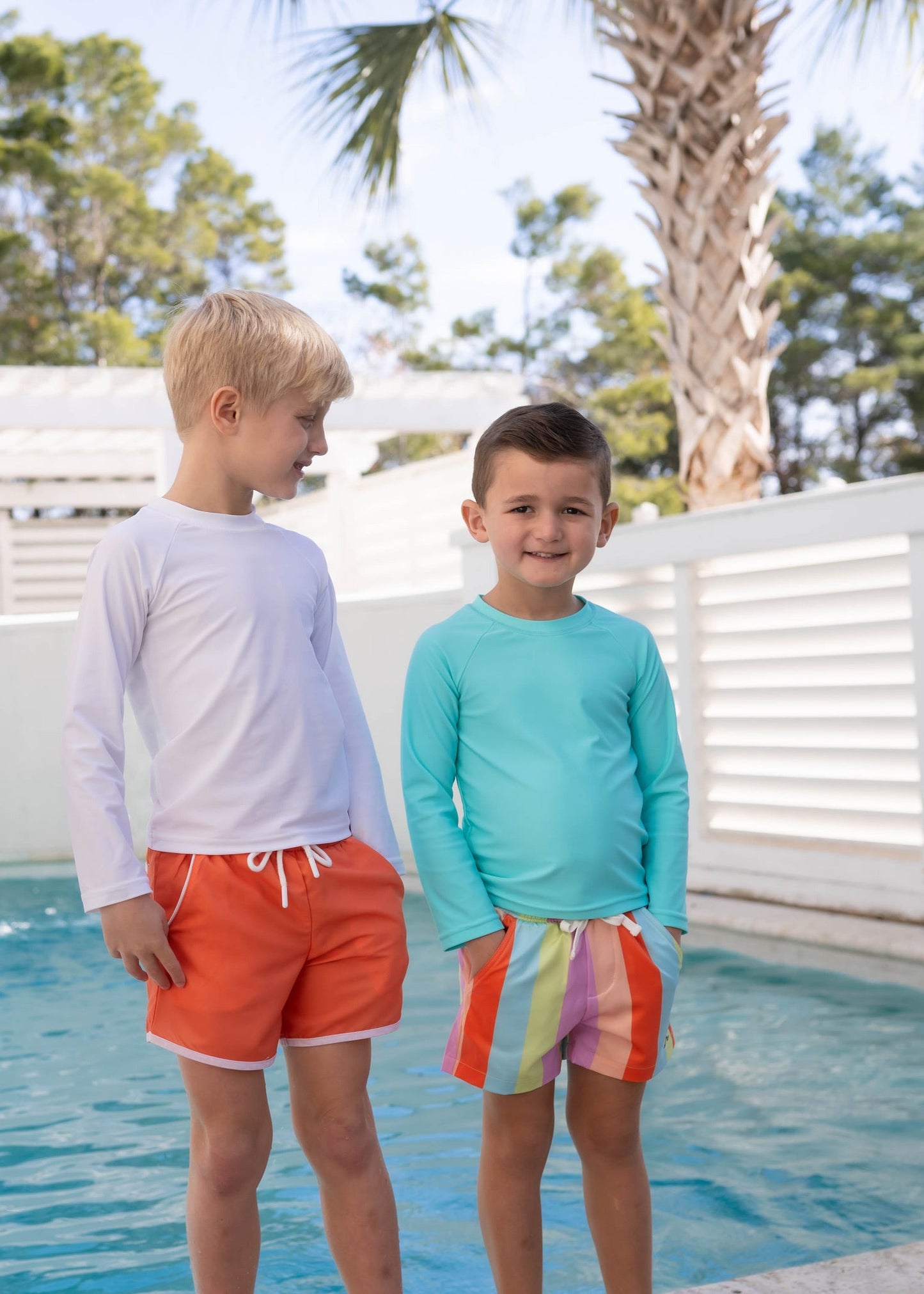 Tangerine Swim Shorts