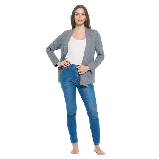 Flow Cardigan | Steel