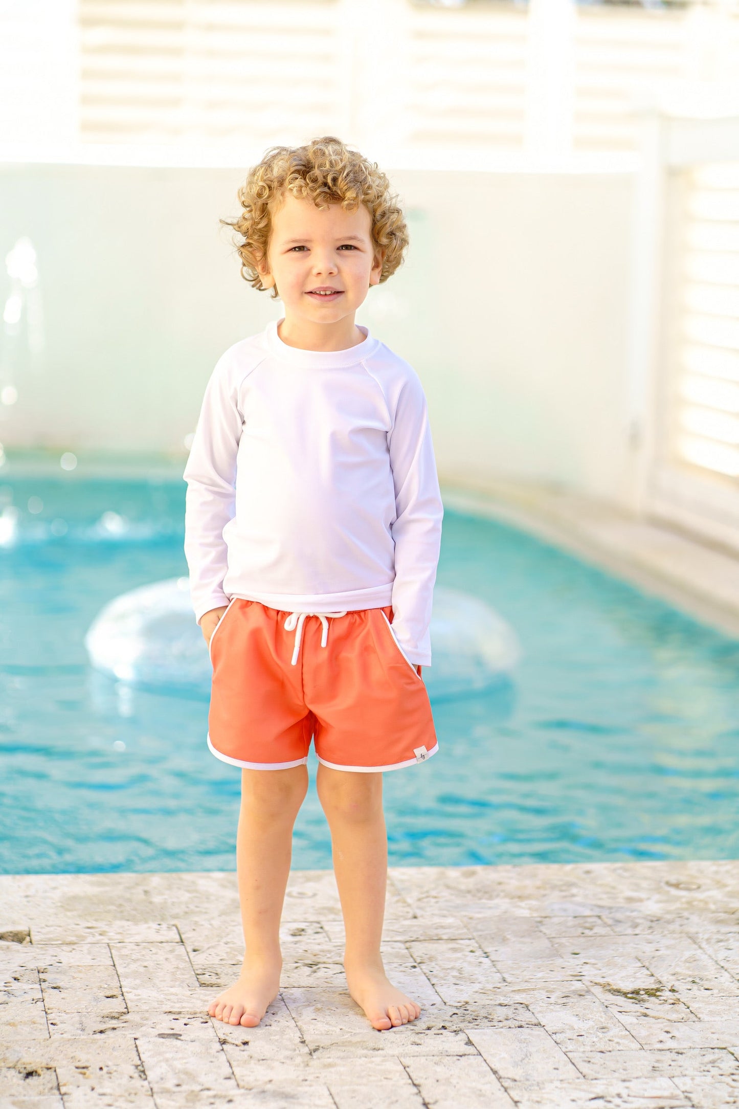 White Unisex Rashguard