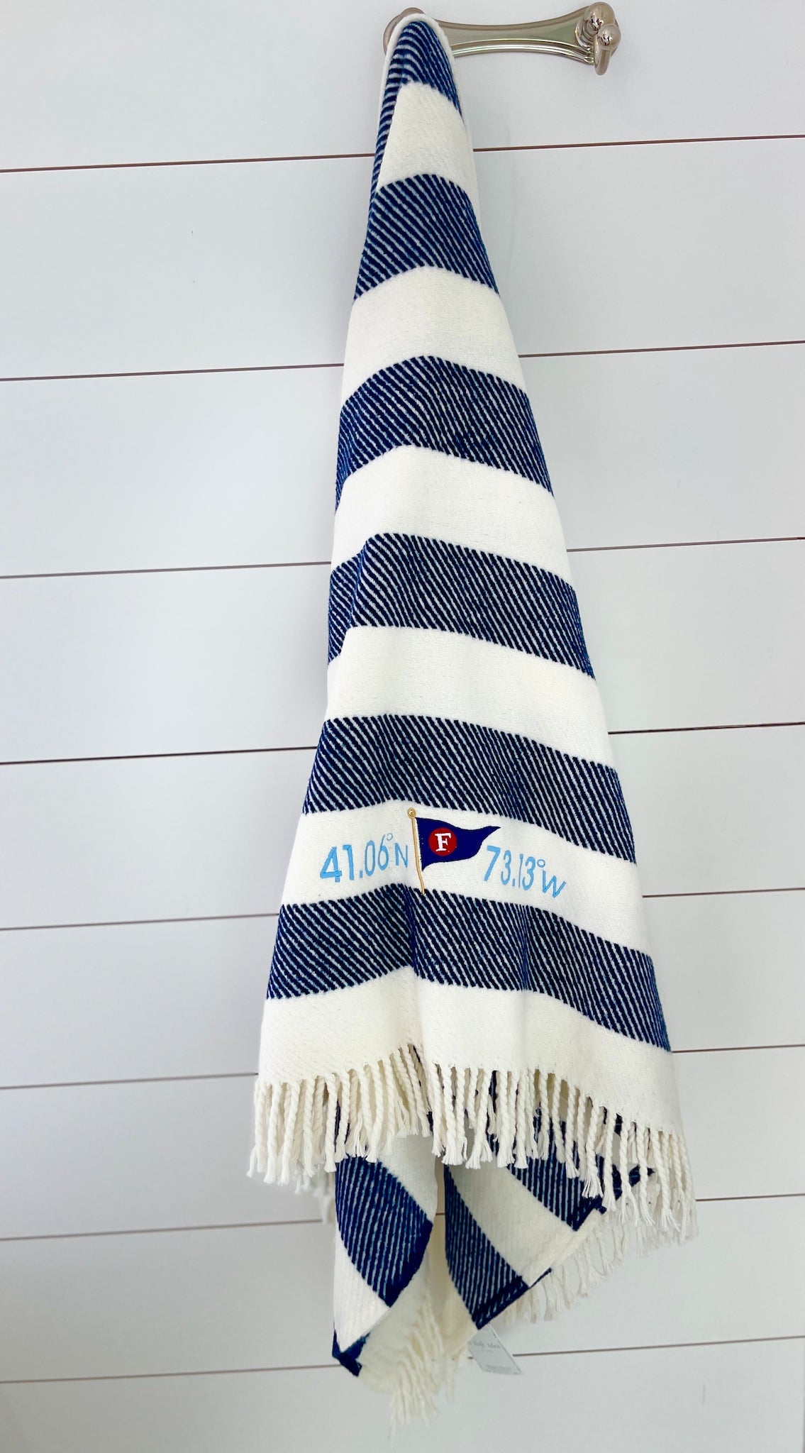 Candy Stripe Throw