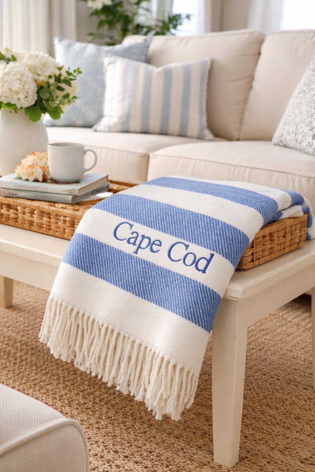 Candy Stripe Throw