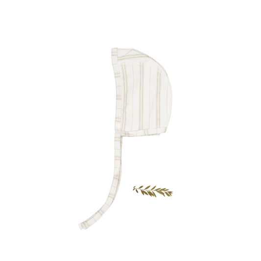 The Printed Bonnet - Mist Stripe