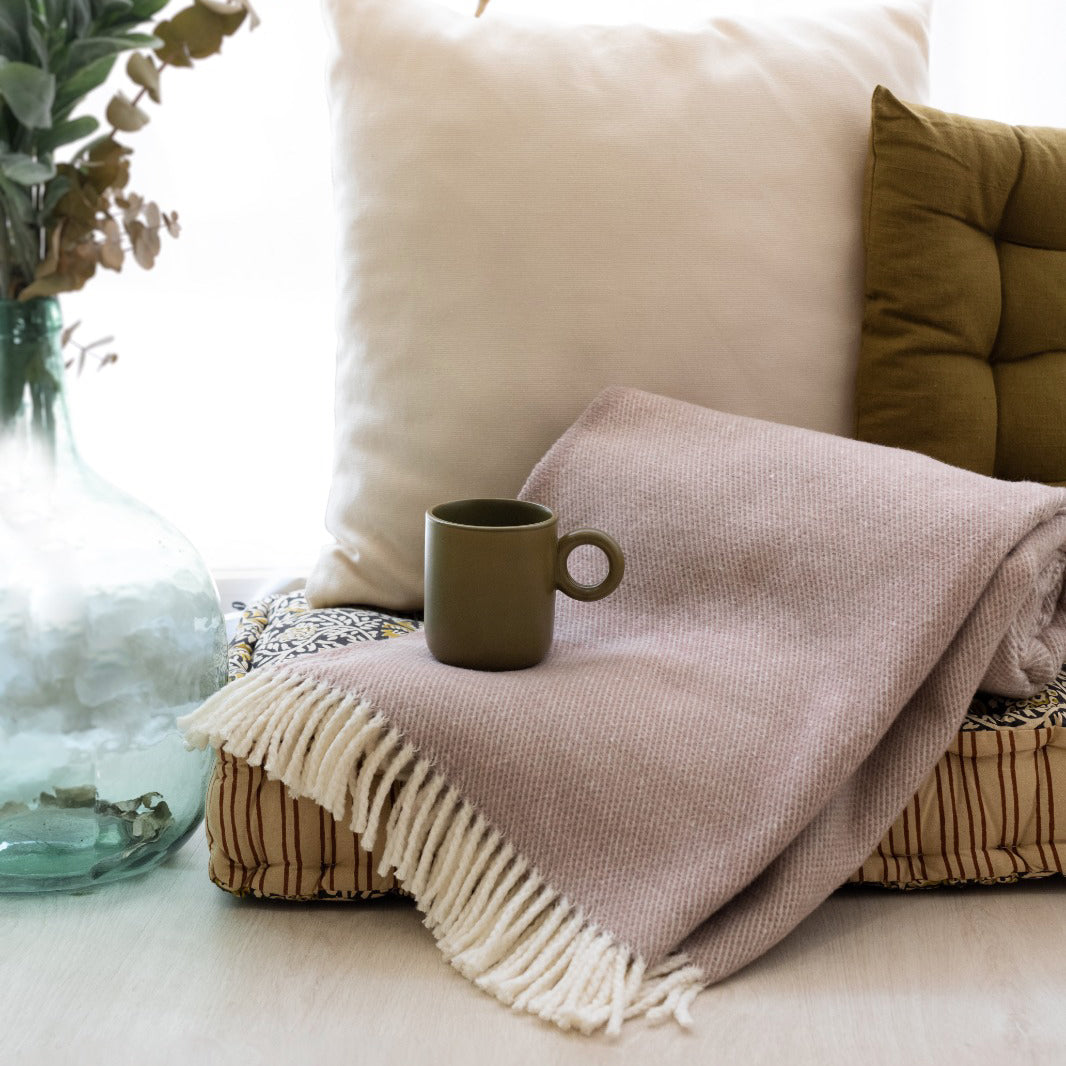 Pixel Design Fringed Throw 55" x 70"