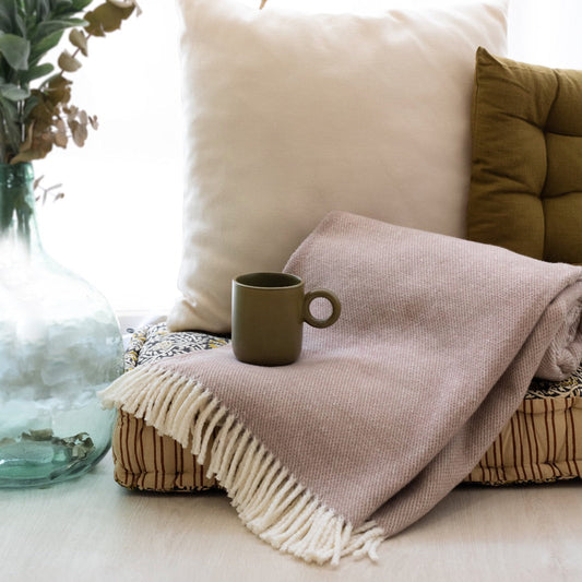 Pixel Design Fringed Throw 55" x 70"