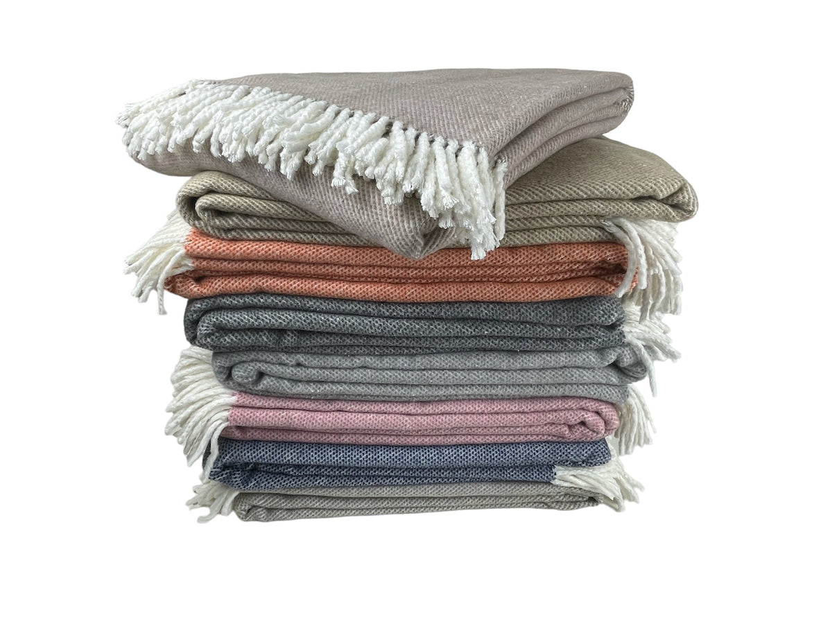 Pixel Design Fringed Throw 55" x 70"