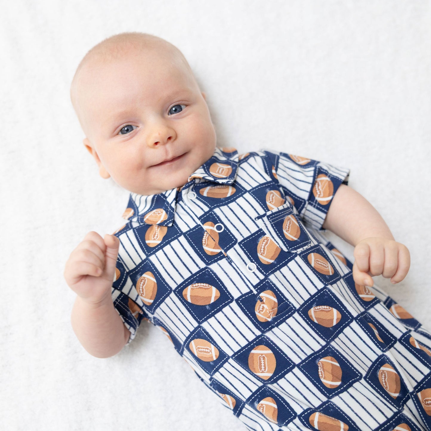 Football Patchwork - Polo Shortie