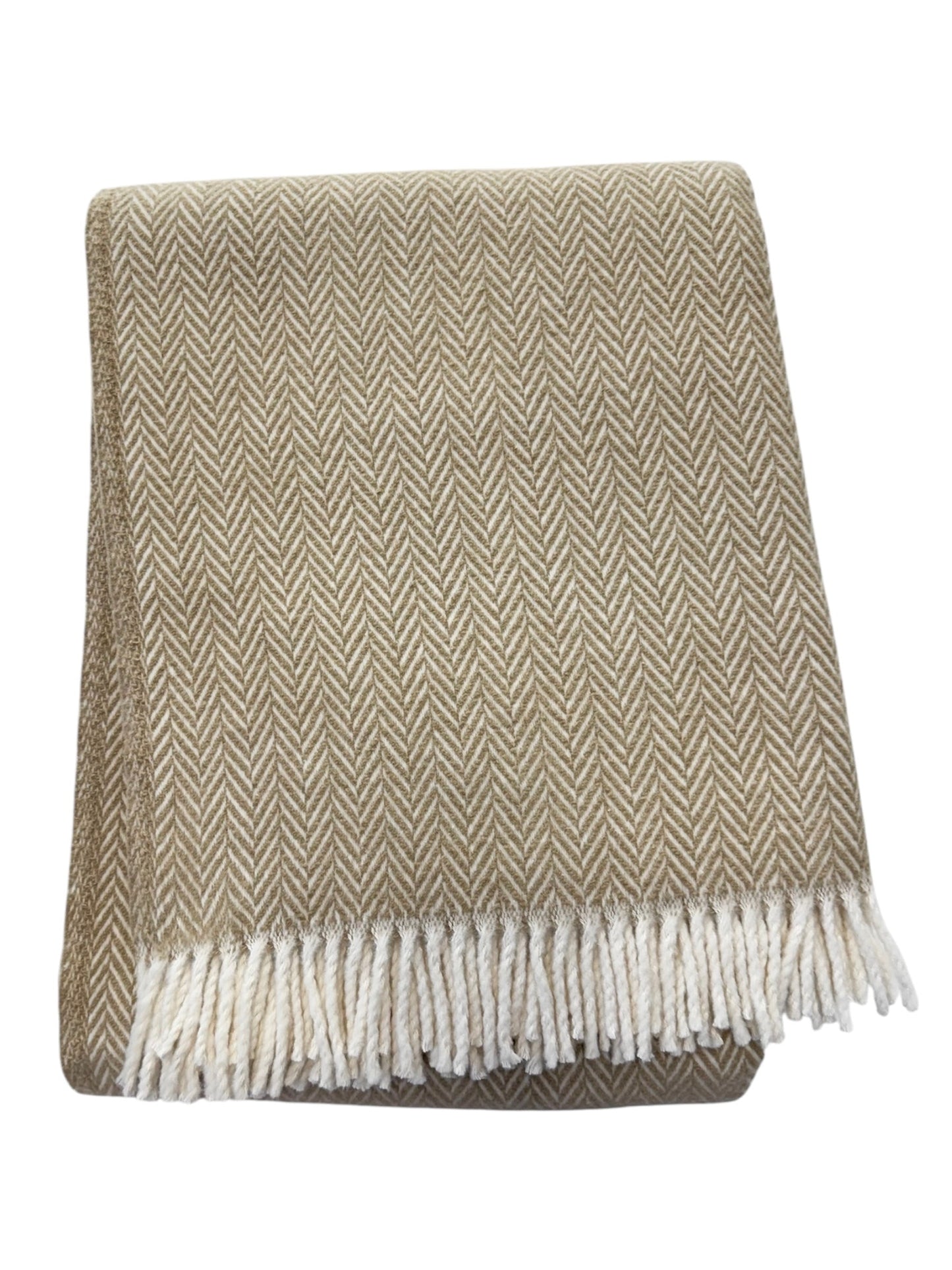 Herringbone Plush Throw