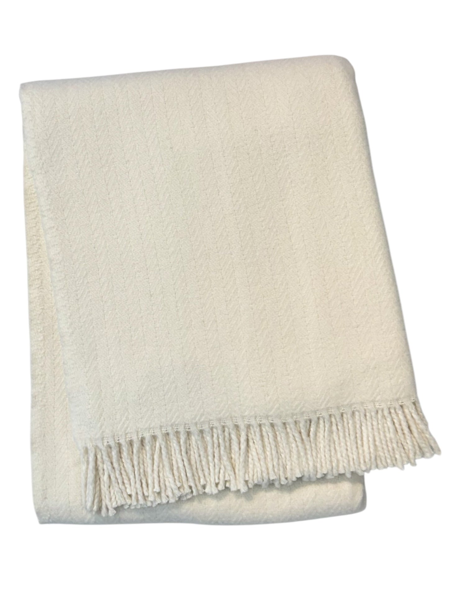 Herringbone Plush Throw