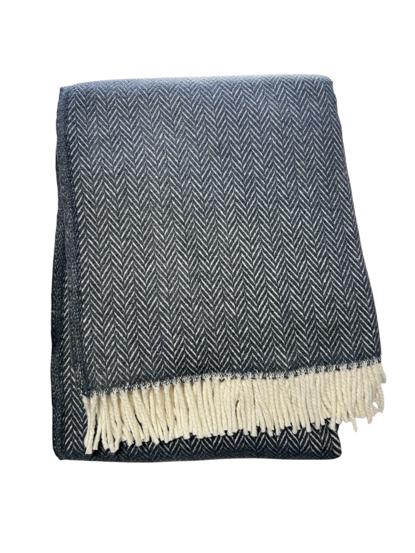 Herringbone Plush Throw