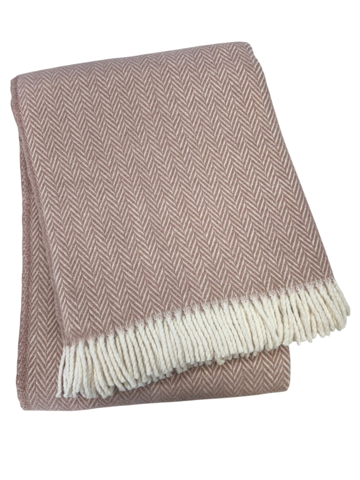 Herringbone Plush Throw