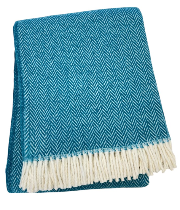 Herringbone Plush Throw