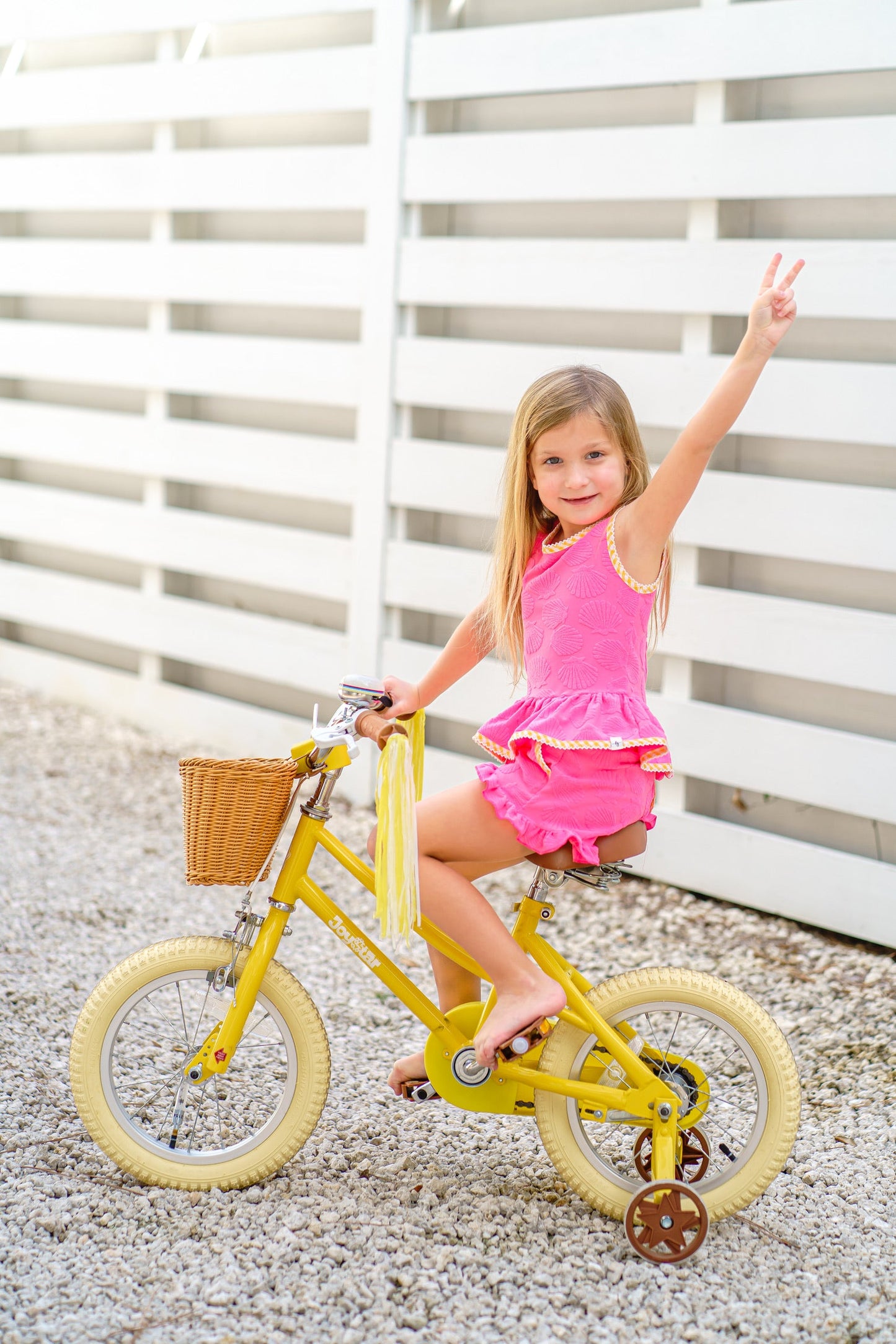 Hot Pink Shell Terry Set